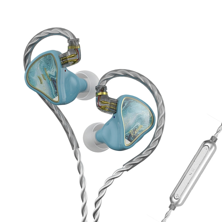 Écouteurs filaires HiFi CVJ Hybrid Technology, sans micro, avec micro